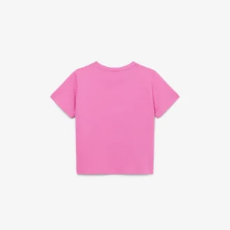 Geborduurd katoen T-shirt