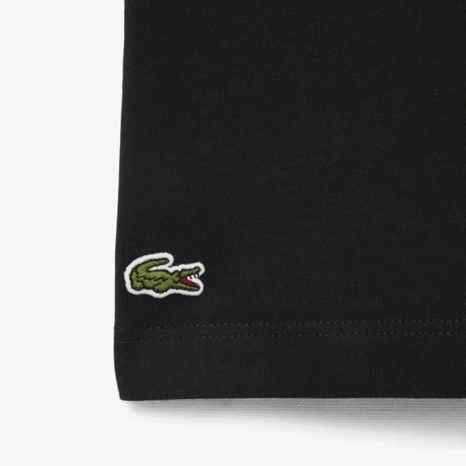 Geborduurd katoen T-shirt