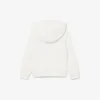 Geborduurde fleece hoodie