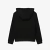 Geborduurde fleece hoodie