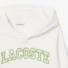 Geborduurde fleece hoodie
