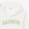 Geborduurde fleece hoodie