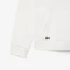 Geborduurde fleece hoodie
