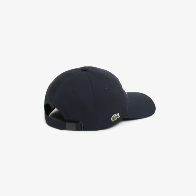 Geborduurde katoenen twill pet