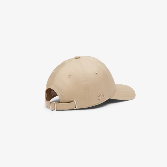Geborduurde katoenen twill pet