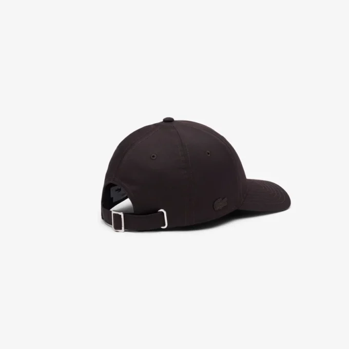 Geborduurde katoenen twill pet