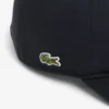 Geborduurde katoenen twill pet