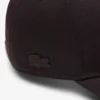 Geborduurde katoenen twill pet