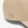 Geborduurde katoenen twill pet