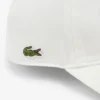 Geborduurde katoenen twill pet