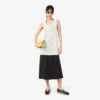 Gehaakte tanktop van mesh