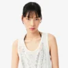 Gehaakte tanktop van mesh