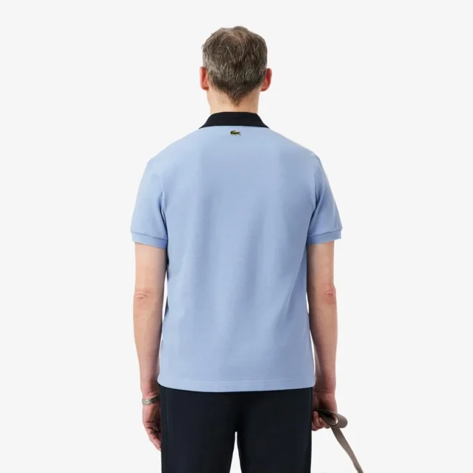 Gemaakt in Frankrijk Polo met klassieke pasvorm en badge