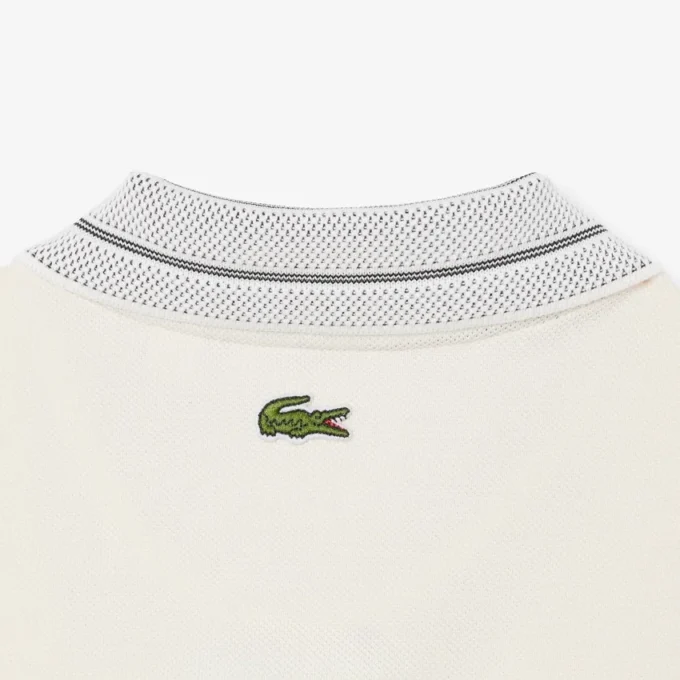 Gemaakt in Frankrijk Polo met klassieke pasvorm en badge