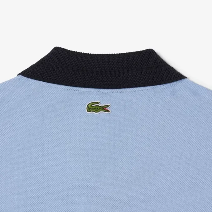Gemaakt in Frankrijk Polo met klassieke pasvorm en badge