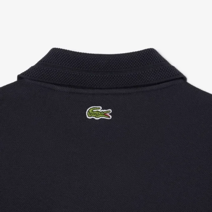 Gemaakt in Frankrijk Polo met klassieke pasvorm en badge