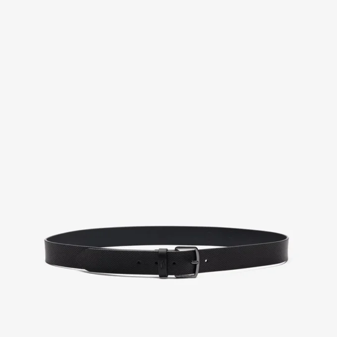 Geperforeerde leren riem