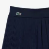 Gepleateerde gevoerde tennisshort voor dames