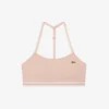 Geribde katoenen bralette