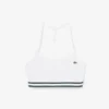 Geribde katoenen bralette
