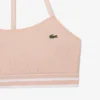 Geribde katoenen bralette
