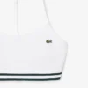 Geribde katoenen bralette