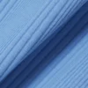 Geribde katoenen maxi-jurk met bandjes