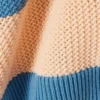 Gestreepte mesh-korte broek Gestreepte mesh-korte broek