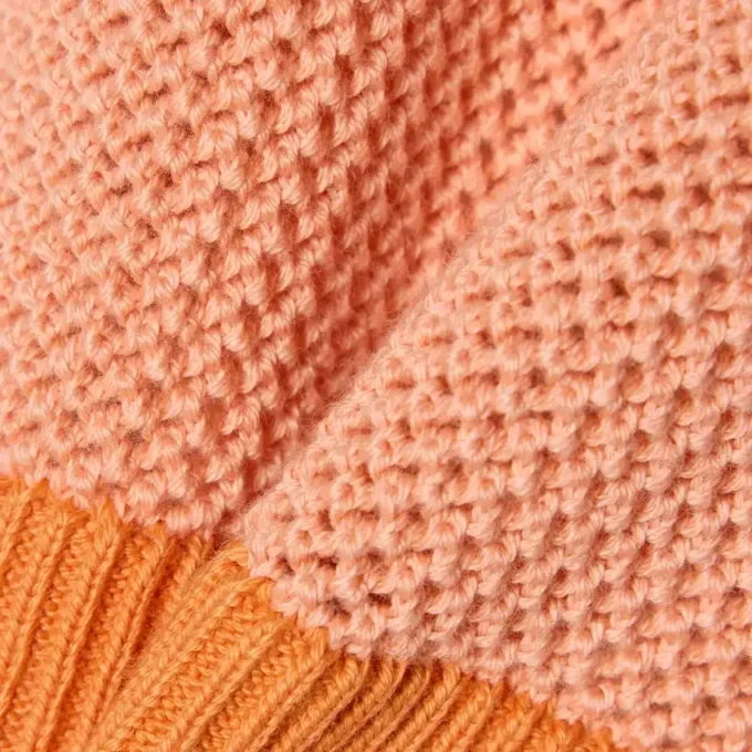 Gestreepte mesh-korte broek Gestreepte mesh-korte broek