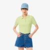Gestreepte polo met kabelpatroon