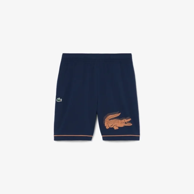 Gestreepte sportshorts