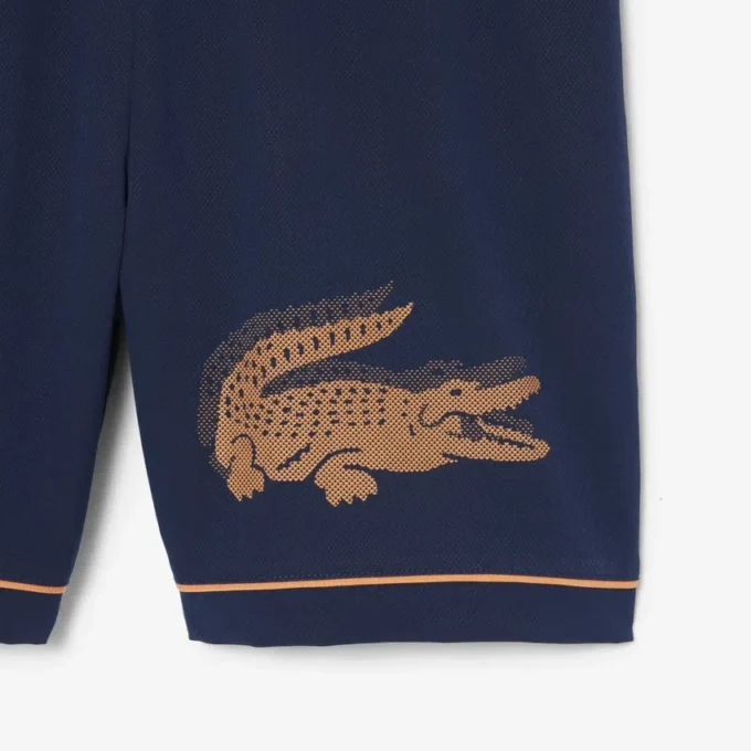 Gestreepte sportshorts