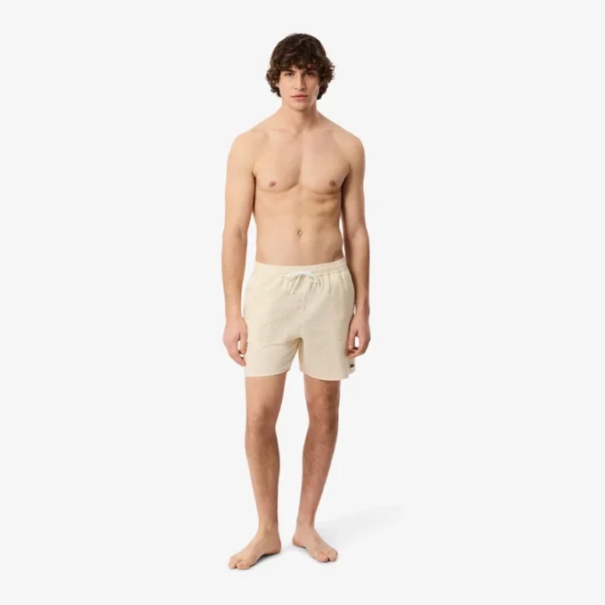 Gestreepte textuur-boxershort voor heren