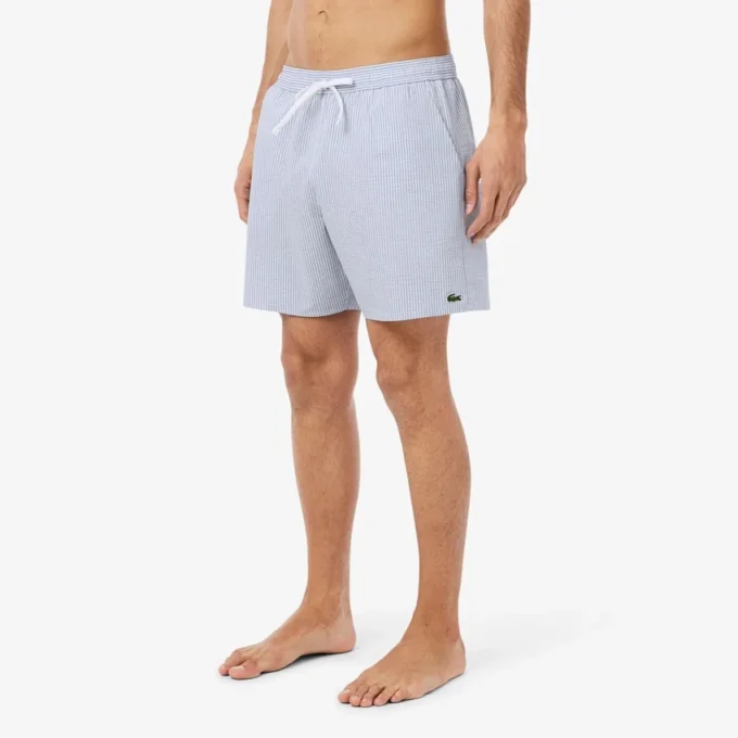 Gestreepte textuur-boxershort voor heren