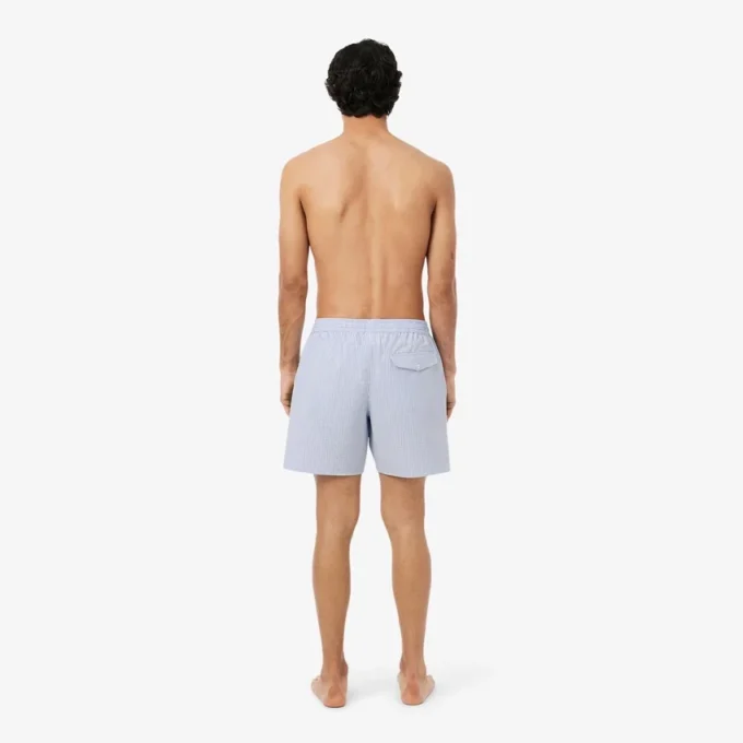 Gestreepte textuur-boxershort voor heren