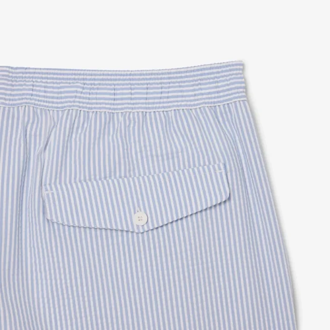 Gestreepte textuur-boxershort voor heren