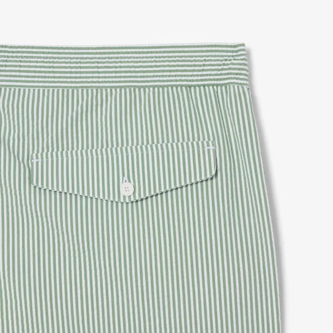 Gestreepte textuur-boxershort voor heren