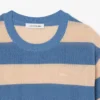 Gestrept mesh T-shirt