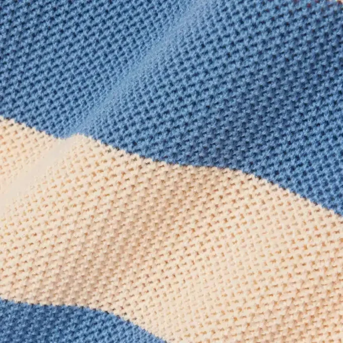 Gestrept mesh T-shirt