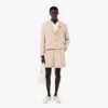 Getailleerde wollen herenshort uit de Runway-collectie