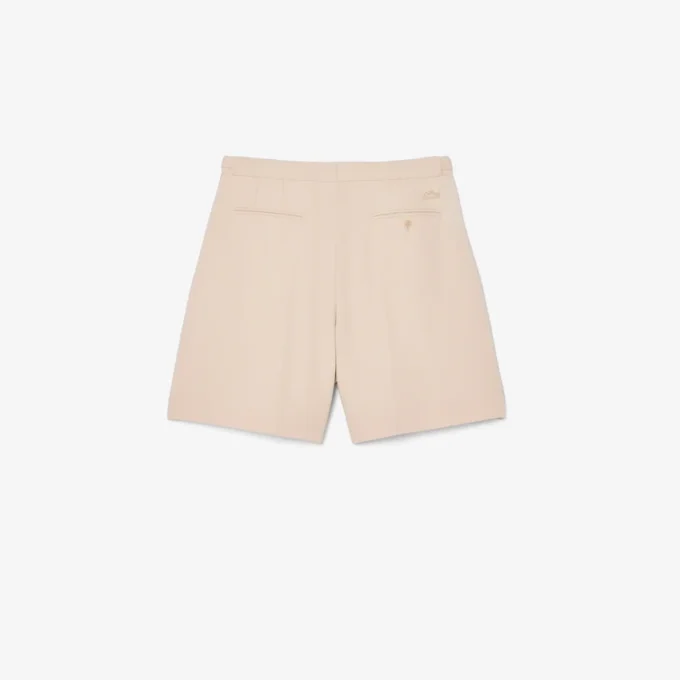 Getailleerde wollen herenshort uit de Runway-collectie