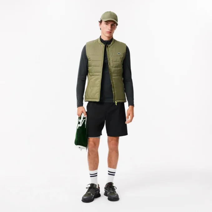 Gevoerd sportvest voor heren
