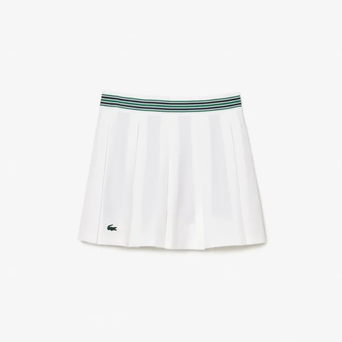Gevoerde piqué tennisrok voor dames