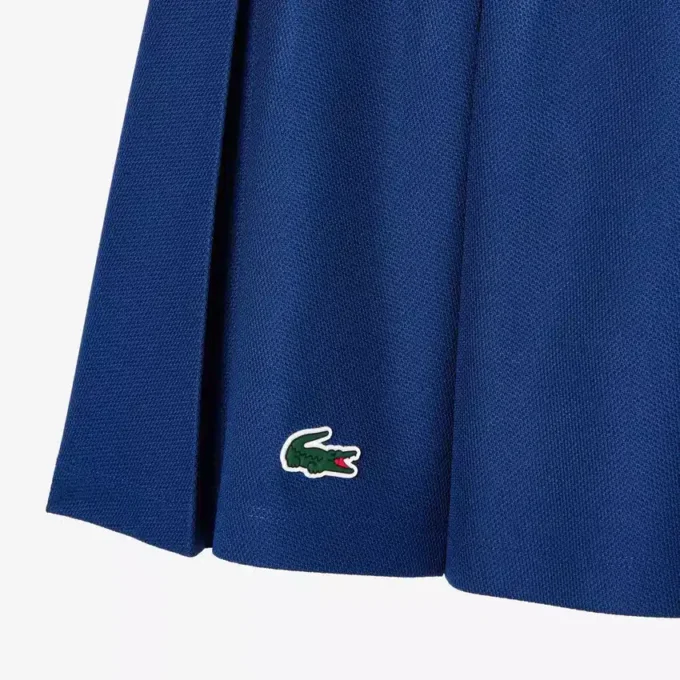 Gevoerde piqué tennisrok voor dames
