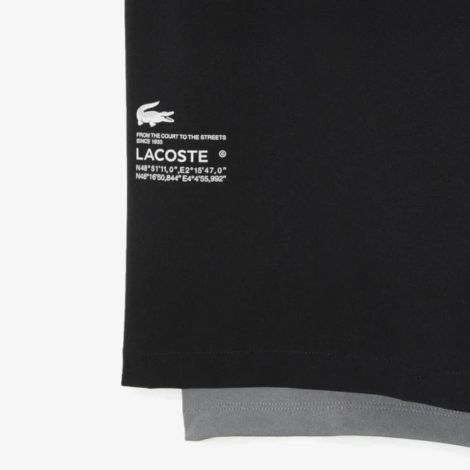Gevoerde Ultra Dry sportshort voor heren