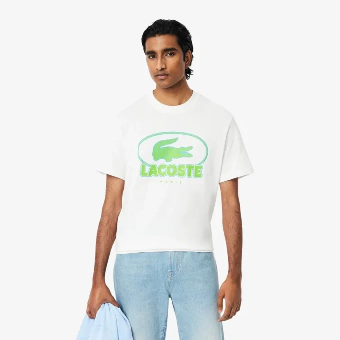 Grafisch T-shirt van zwaar katoen voor heren