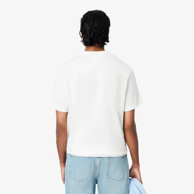 Grafisch T-shirt van zwaar katoen voor heren