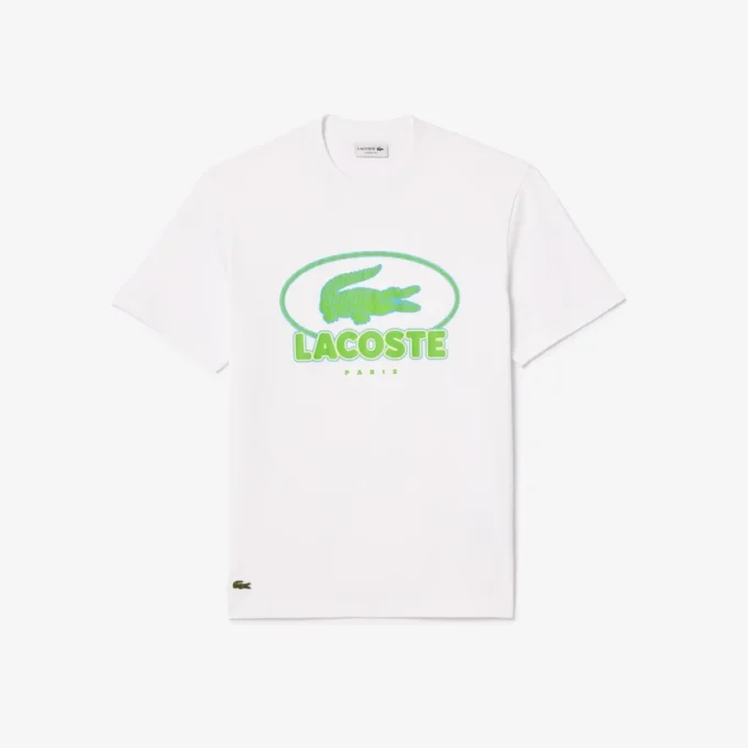 Grafisch T-shirt van zwaar katoen voor heren