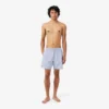 Halflange boxershort met krokodillenprint