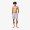 Halflange boxershort met krokodillenprint